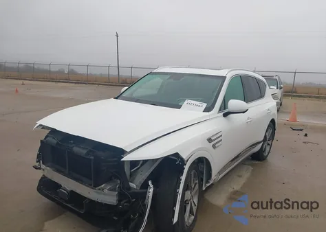 2021 Genesis Gv80 3.5T Awd Advanced из США, поврежденный, VIN KMUHCESC1MU043398